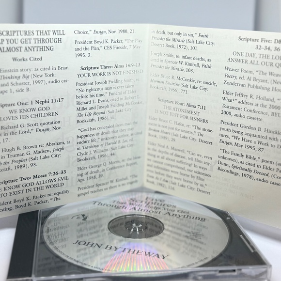 Five Scriptures That Will Help You Get Thru Almost Anything LDS Book On CD - Picture 5 of 6